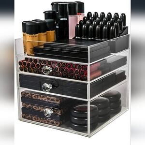 Acrylic Make-Up Storage